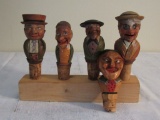 Anri carved stoppers