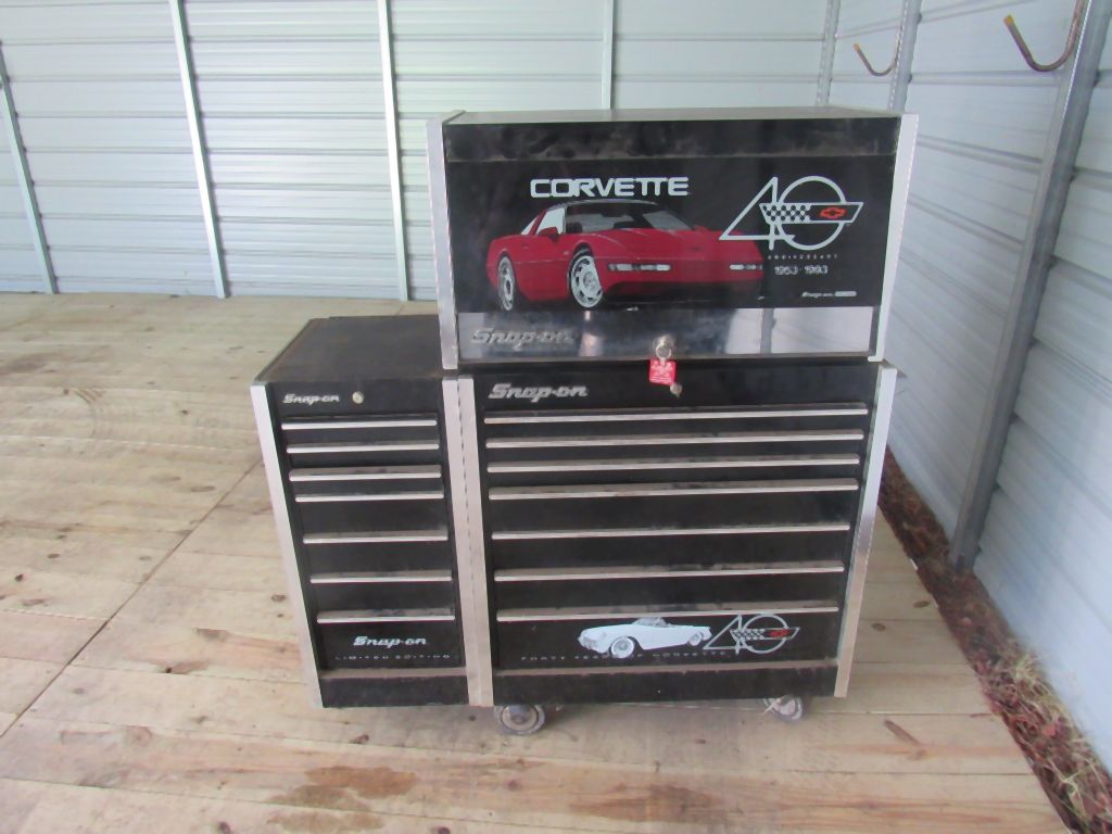 Snap On Tool box Corvette 40th Anniversary | Proxibid
