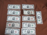 2 dollar bills