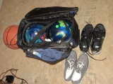 Bowling balls with accessories