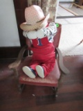 Chair with doll