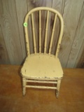 Wooden child's chair