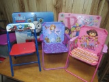 Child sized folding table and chairs