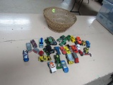 Assorted cars and trucks