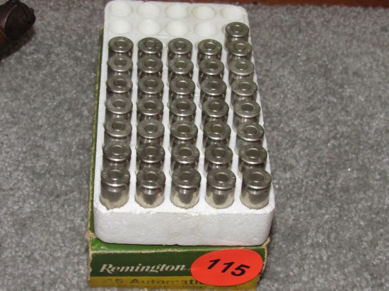 Partial box of 45 automatics