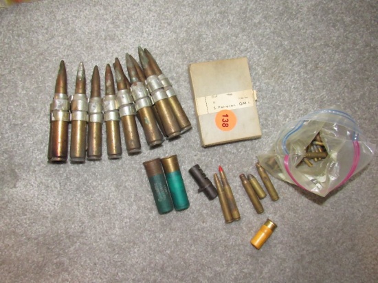 Bullets and shells