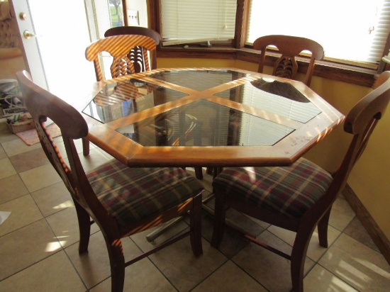 Dining table with chairs