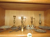 Brass colored items