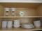 Set of dishes and bowls