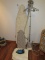 Ironing board and steamer