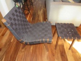 Modern chair/ ottoman
