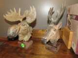 Carved animals