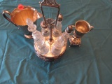 Water pitcher and cruet set and chalice
