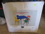 Childs card table and chairs