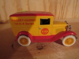 Massey Harris metal delivery truck