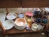 Assorted dishware and more