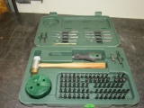 Screwdriver and punch set
