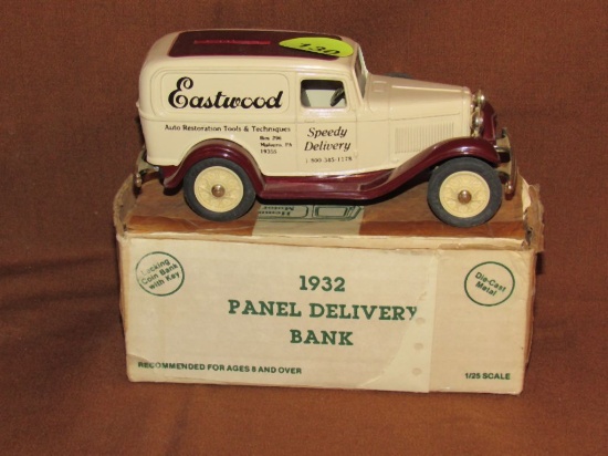 1932 panel delivery bank with diecast metal