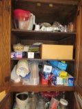 Contents of utility room cupboard