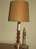 Lamp and thermometer