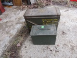 2 ammunition containers