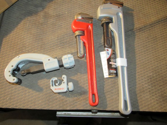 Pipe wrenches and more