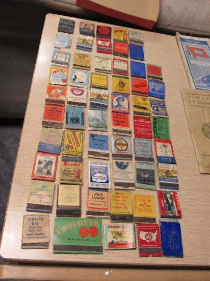 Collection of match covers