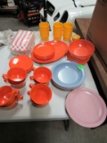 Plastic dishes