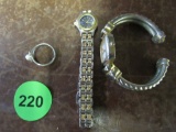 Ladies watches and ring