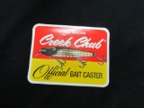 Creek Chub Bait Caster Sticker