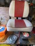 Boat seat and pedestal