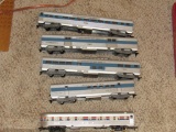 5 train cars