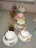 Cups, saucers, and toothpick holders