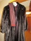 Faux fur women's coat