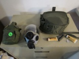 Military gas mask and more