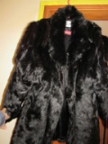 Rabbit fur coat