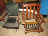 2 older chairs