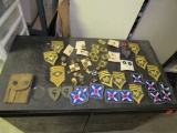 Military pins and patches
