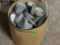 Container of zinc canning lids