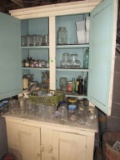 Kitchen cupboard with contents