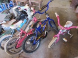 4 kids bicycles