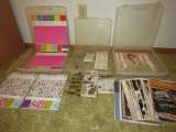 Cardstock and stamps
