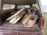 Contents of pick up truck
