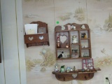 Shadow box and contents