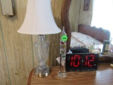 Lamp and clock
