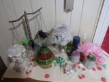 Resin carousel and other decorative pieces