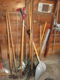 Shovels and rakes