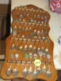 Spoon rack and spoons