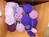 Purple yarn