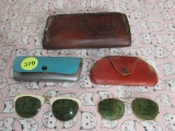 Eye glasses and wallet